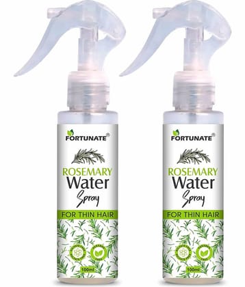 Fortunate Organic Rosemary Water For Hair Repair Hair Sprays 200 mL Pack of 2