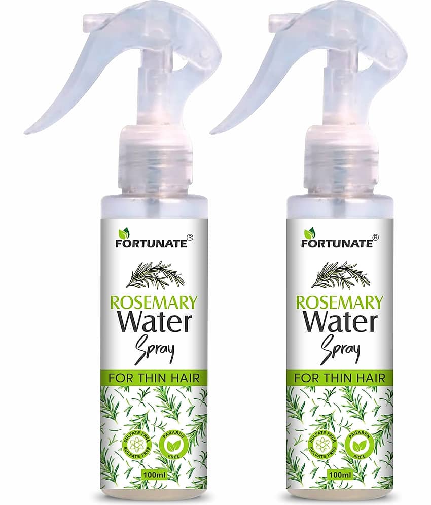 Fortunate Organic Rosemary Water For Hair Repair Hair Sprays 200 mL Pack of 2