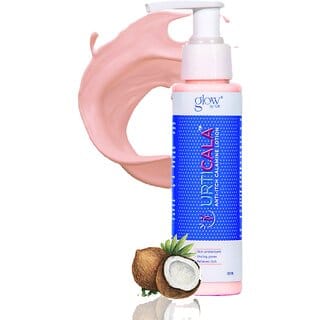 GlowByNJK URTICALA Anti-Itch Calamine Lotion - Soothing Skin Relief for Sensitive Skin