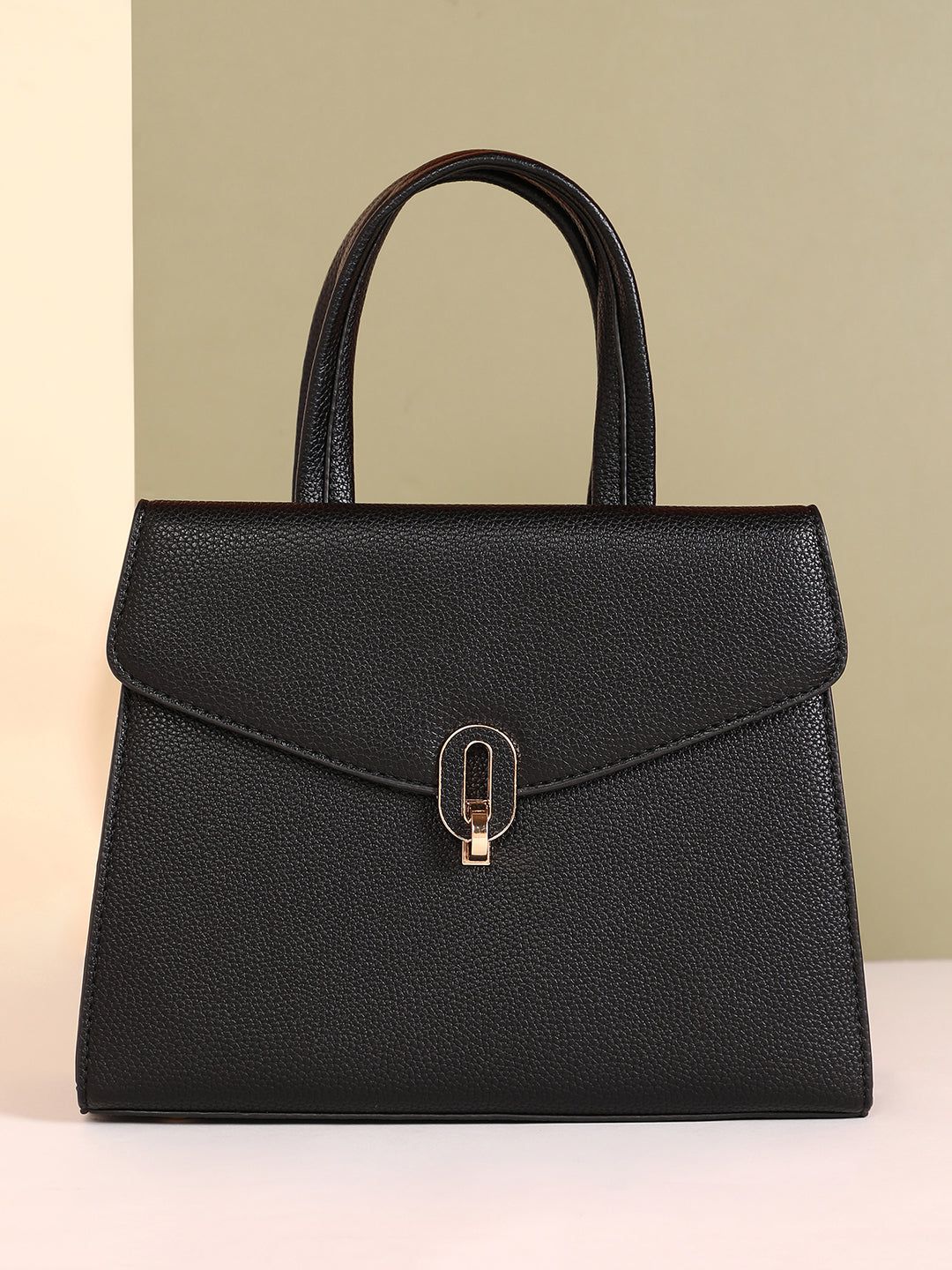 The Auraté Hand Bag - Onyx Black-Handbag
