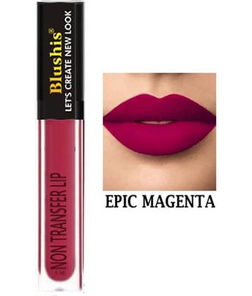 BLUSHIS Epic Magenta Ultra Smooth Long Wear Matte Finish Liquid Lipstick