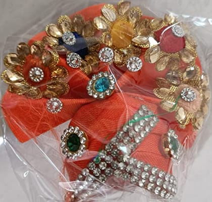 VARNI CREATION Ladoo Gopal Fancy KALAGI PAGH for All God