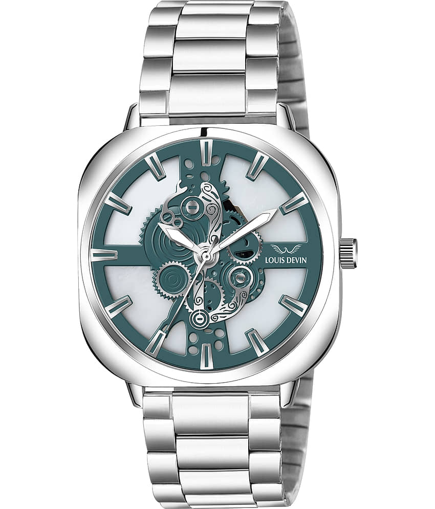 LOUIS DEVIN Silver Metal Analog Men's Watch