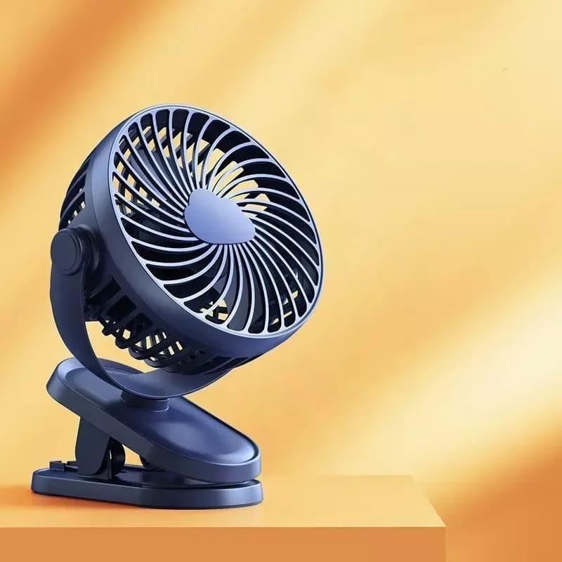USB Silent Fan 3 Speed Handheld Fan 1200mAh Table Fan-Free Size