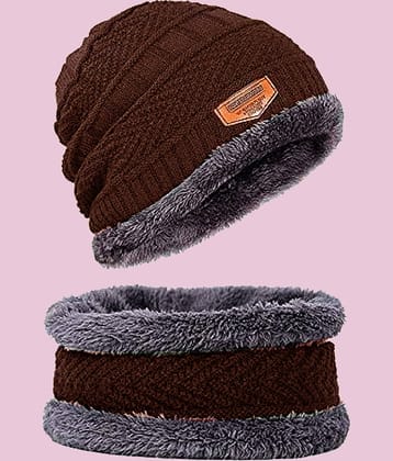 Infispace Black Cotton Men's Cap ( Pack of 1 )