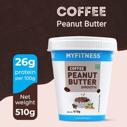 MYFITNESS Coffee Peanut Butter: Smooth