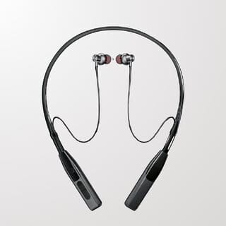 TecSox Spark 511 Bluetooth Neckband | 30 Hours Play TIme | HD Mic & High Bass | 13mm Driver