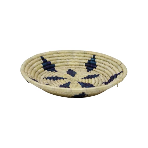 Naisoch Samiti Handmade Moonj Tray, Plate for Eco-friendly Home Decoration 12 Inch