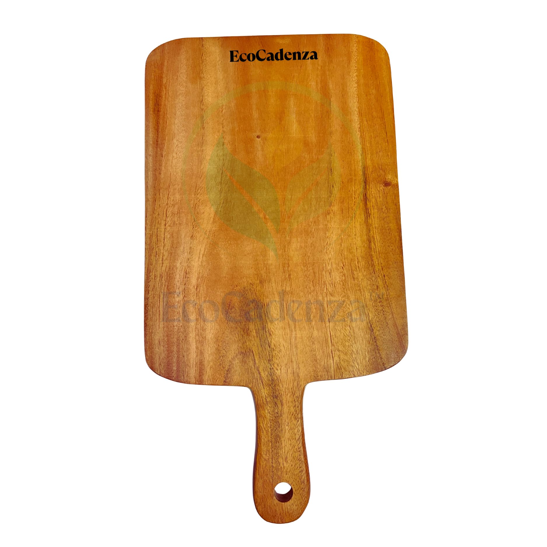 EcoCadenza Premium Mahogany Wood Chopping Board for Kitchen � Durable, Knife-Friendly & Eco-Friendly Cutting Board