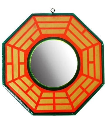 Vastu/Fengshui Chinese Convex Bagua (Pakua) Mirror for Positive Energy & Evil Eye Protection