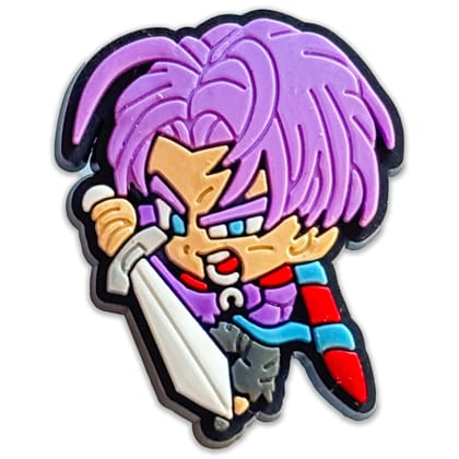 Trunks from Dragon Ball Z Shoe Charm