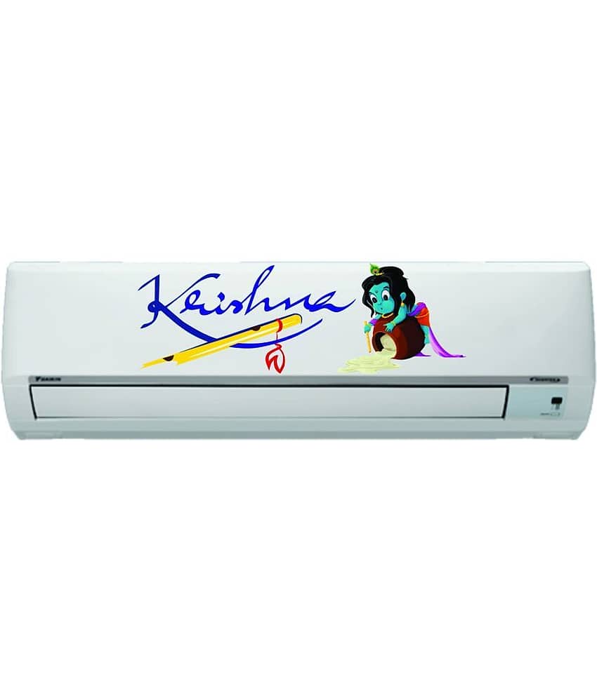 Decor Villa Krishna Religious & Inspirational Sticker ( 17 x 53 cms )
