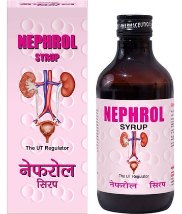 Mpil Wellness Nephrol Syrup Natural Kidney Detox Supplement Prevents Kidney Stones (450Ml)