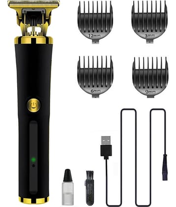 geemy Professioanal Black Cordless Beard Trimmer With 45 minutes Runtime