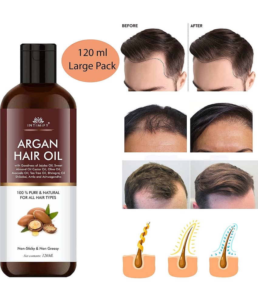Intimify Argan Hair Oil to Promote Hair Growth 120 mL
