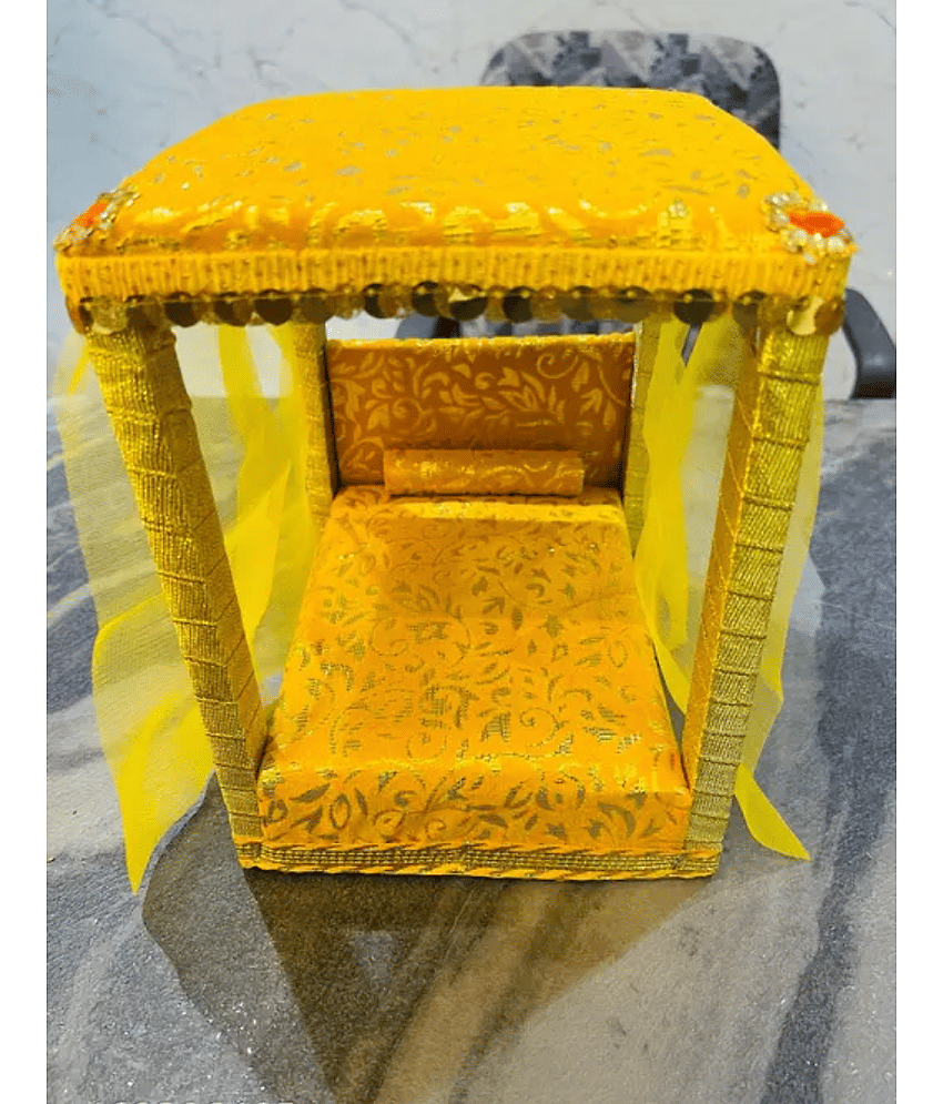 Swenky Chowki o to 3 size laddo bed ( Pack of 1 )