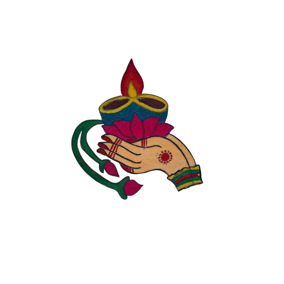 Readymade Rangoli 1 peise