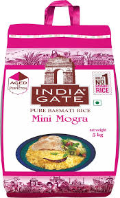 India Gate Mini Mogra Basmati Rice Broken Grain 10 KILOGRAM
