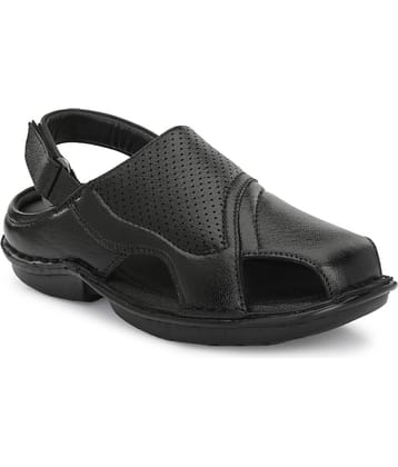 softio - Black Men's Sandals