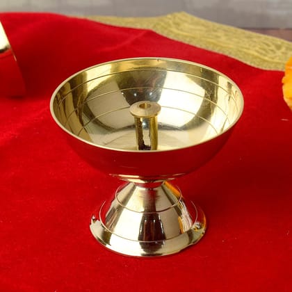 Pure Brass Akhand Payali Diya Available in 6 Sizes Pure Brass Akhand Payali Diya Available in 6 Sizes
