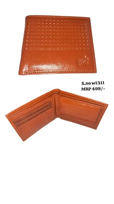 Genuine leather wallet for men