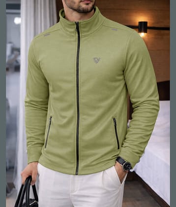Eyebogler Polyester Men's Casual Jacket - Green ( Pack of 1 )