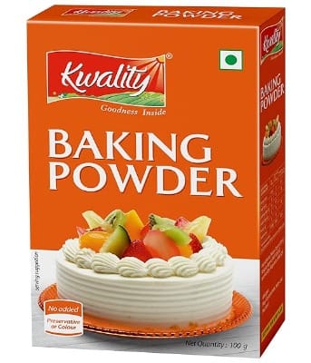 Kwality Baking Powder 100g (Pack of 2)