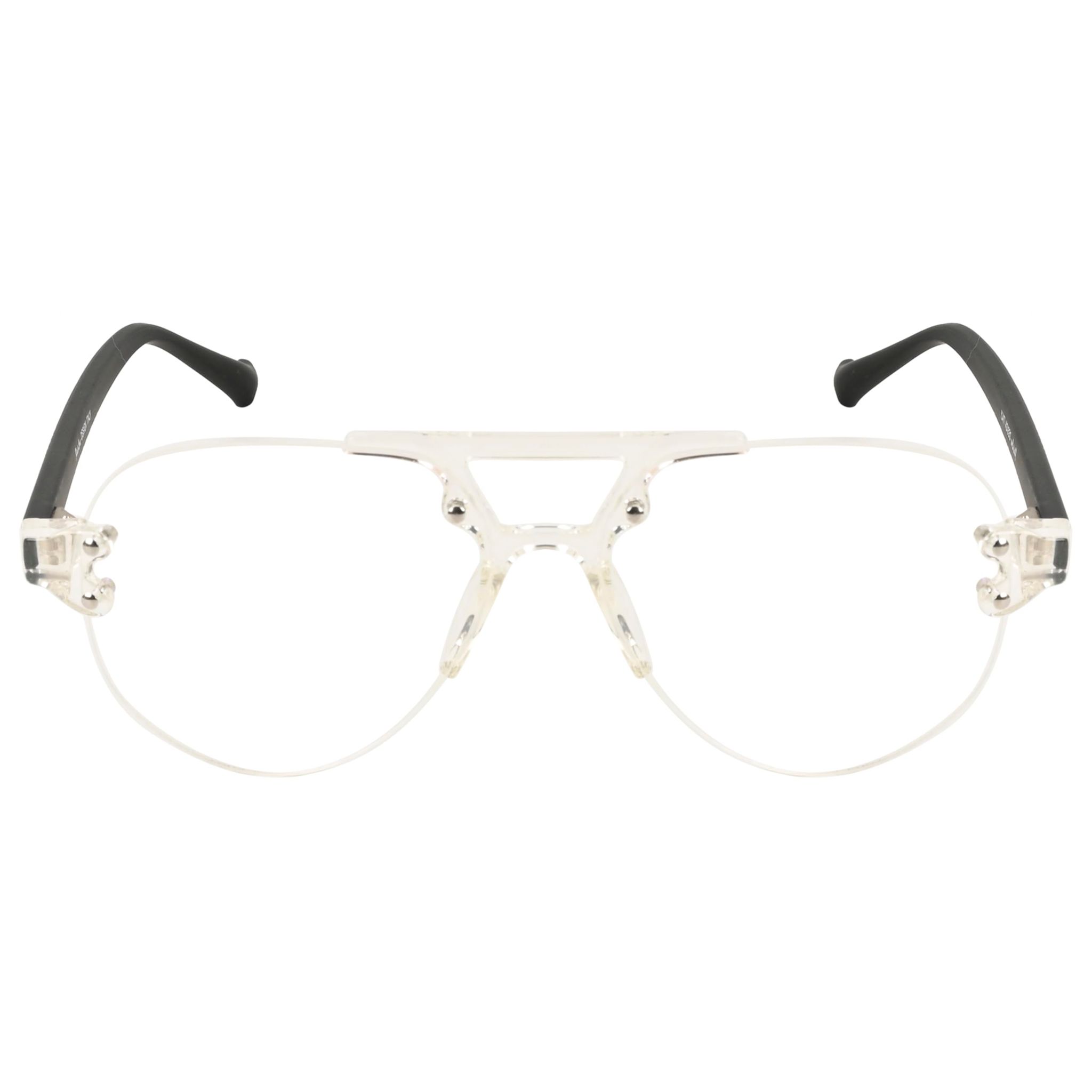 TERRY & CO | Zero Power Blue Cut Eyeglasses | Anti-Glare, UV Protection, Lightweight | For Gaming & Computer Use | Unisex | SHINE WHITE