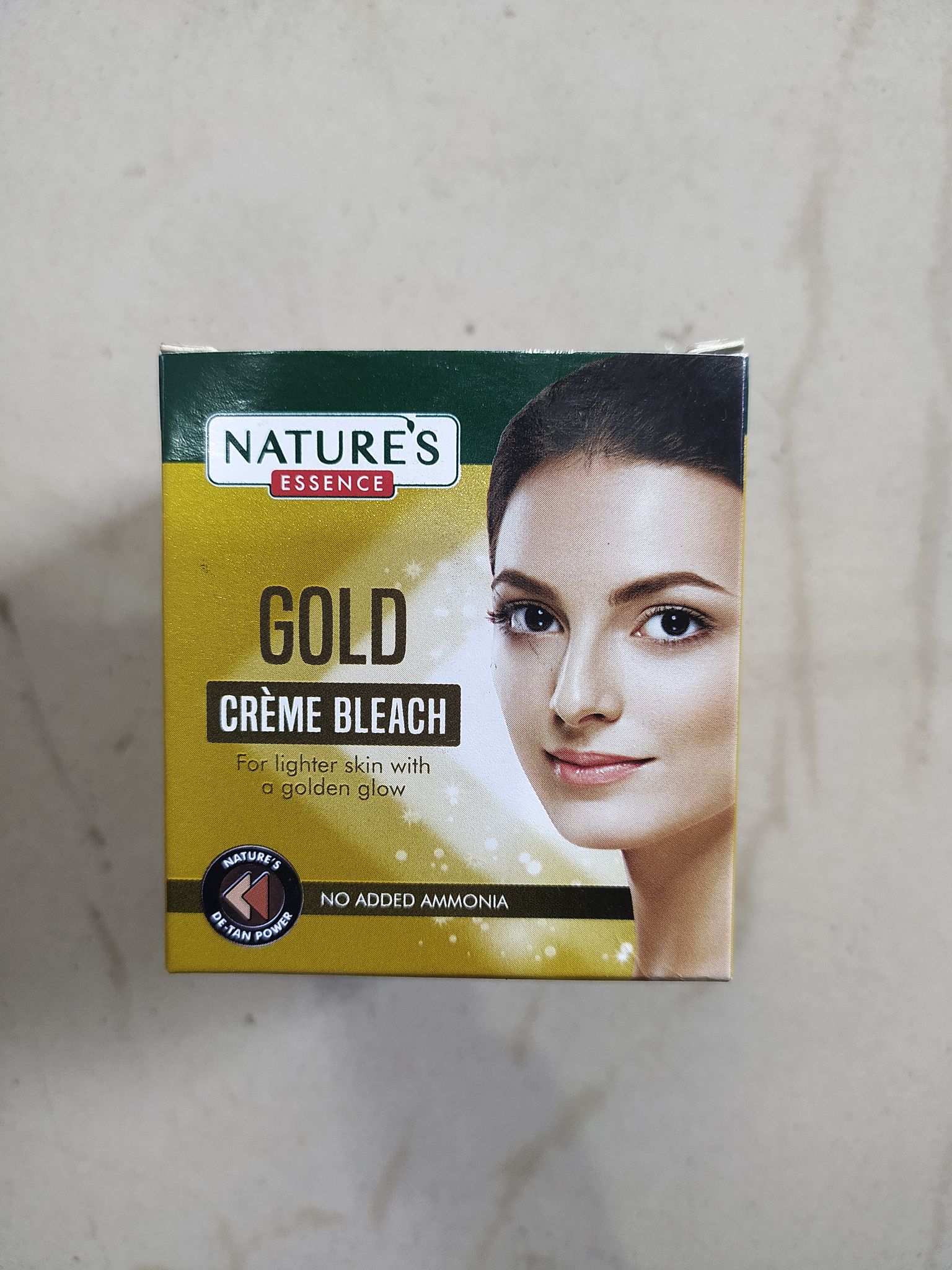 nature gold creme bleach