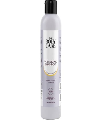 The Body Care Volumizing Shampoo Upto 30% Plus Overall Hair Since First Use 300ml