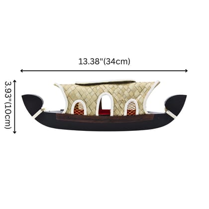 Kerala House Boat Miniature (Large)