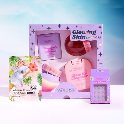 Whimsy Glowing Skin Essential Kit- Pack of 6