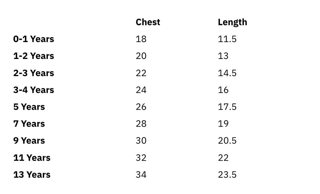 Size Guide