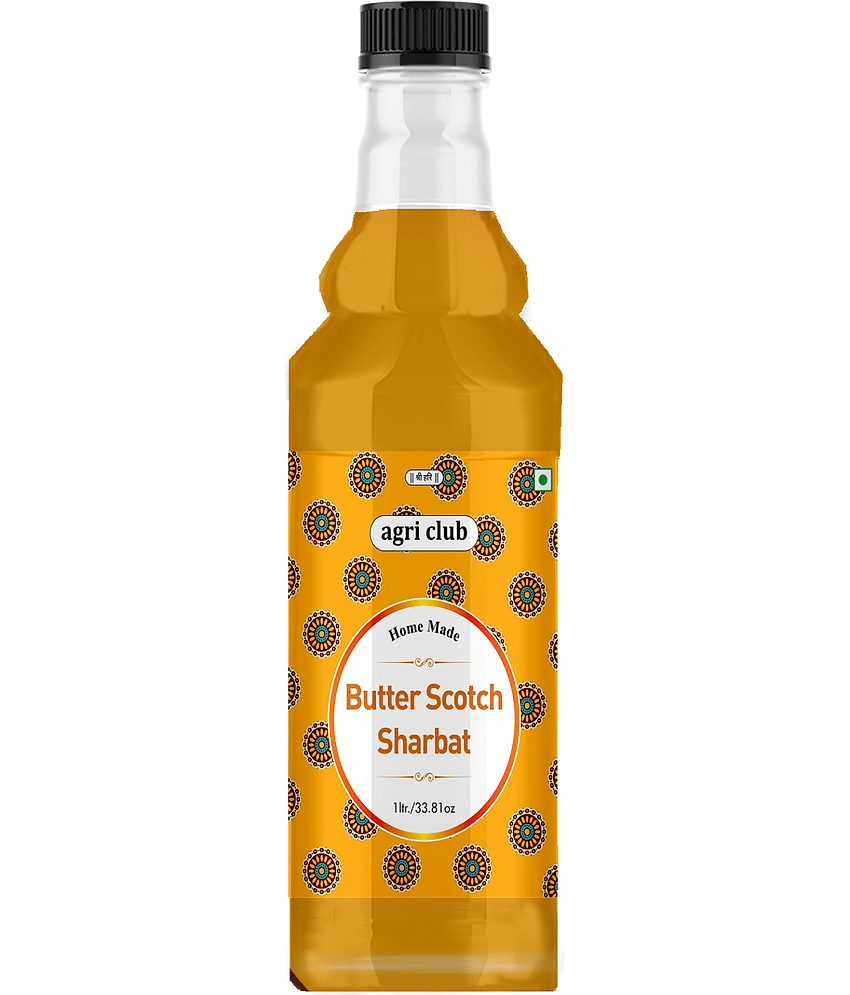 AGRI CLUB Butter Scotch Sharbat 1 L