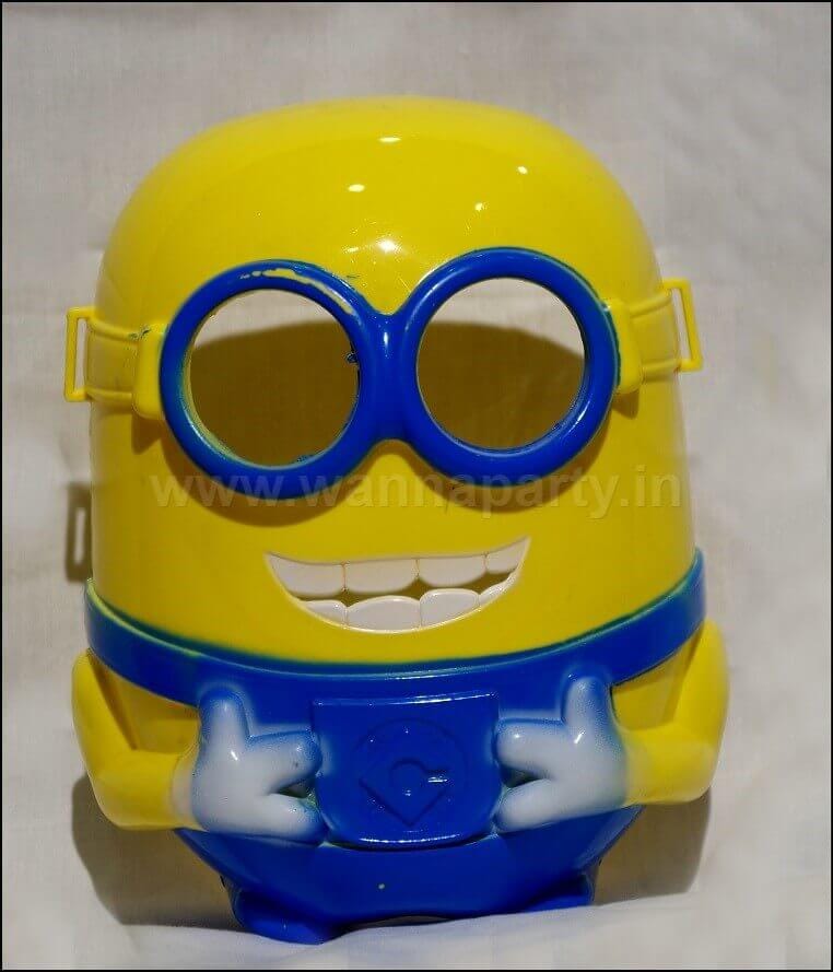 Lovely Minions Party Masks