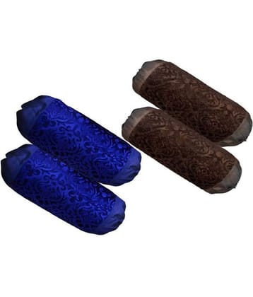 Belive-Me Set of 4 Velvet Bolster Covers