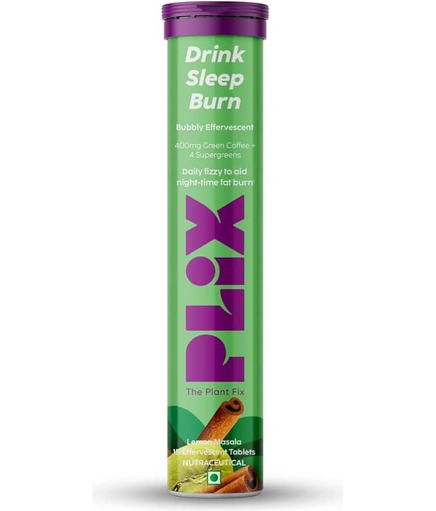 The Plant Fix Plix Drink Sleep Burn with Green Coffee(15 Tablets)