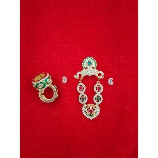 AD Jewellery set for Size 2 Laddu Gopal Ji