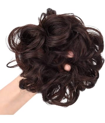 RITZKART Brown Hair Bun ( Pack of 1 )