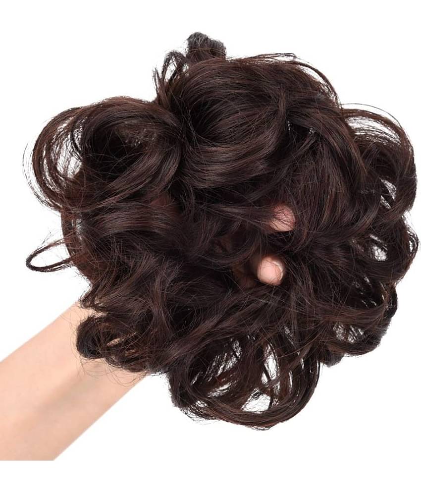 RITZKART Brown Hair Bun ( Pack of 1 )