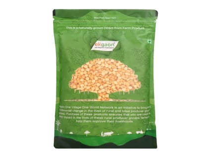 Ekgaon Unpolished Desi Chana Dal (Split Bengal gram) (500g)