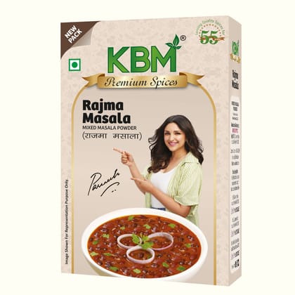 KBM Premium Spices Rajma Masala, 50 gm Carton