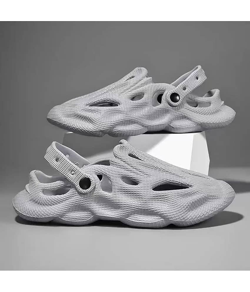 Secritas - Grey Men's Clogs