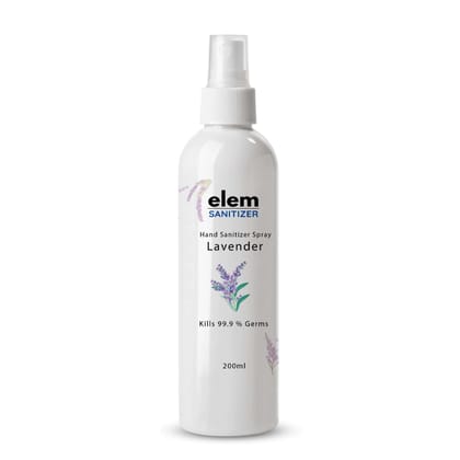 Elem Hand Sanitizer Spray- Lavender | 200 ml