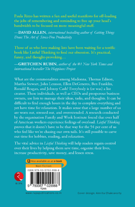 Listful Thinking : Thinking Using Lists to Be More Productive, Successful and Less Stressed Listful Thinking : Thinking Using Lists to Be More Productive, Successful and Less Stressed