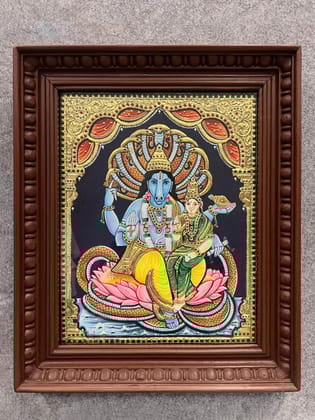 Lakshmi Hayagirivar - With Frame 18 x 15