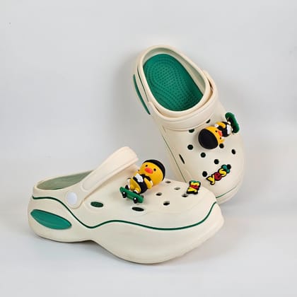 Skater Duck Clogs Green-39-40