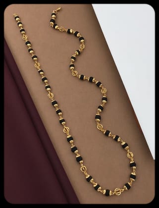 Pollex Gold Plated Rudraksha Mala