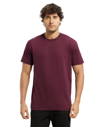 Jockey Men's Regular Fit Round Neck Half Sleeved T-Shirt 2714_Wine Tasting_XL Jockey Men's Regular Fit Round Neck Half Sleeved T-Shirt 2714_Wine Tasting_XL - Wine Tasting / XL
