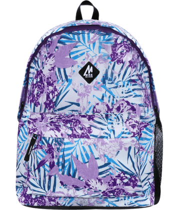 mikebags - Purple Polyester Backpack ( 15 Ltrs )